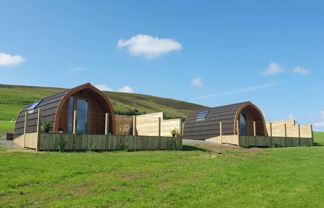 Lilly'S Lodges Orkney Hedgehog Lodge Finstown Exterior foto