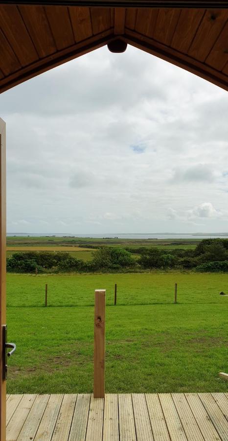 Lilly'S Lodges Orkney Hedgehog Lodge Finstown Exterior foto